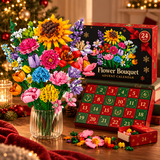 Floral Brick Advent Calendar